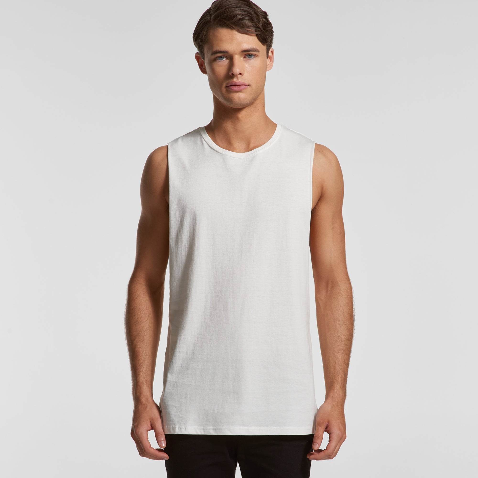 5025 BARNARD TANK TEE - kustomteamwear.com