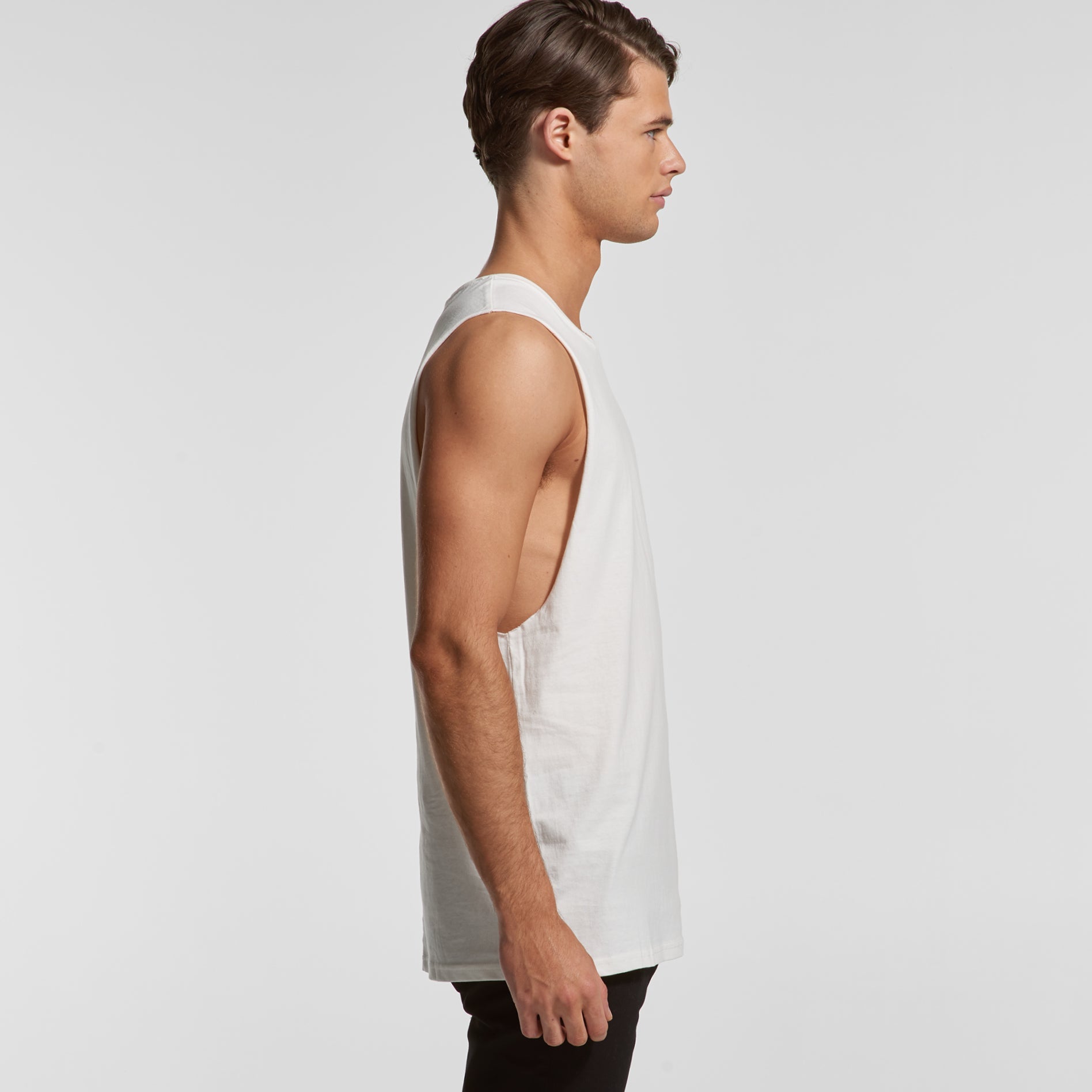 5025 BARNARD TANK TEE - kustomteamwear.com