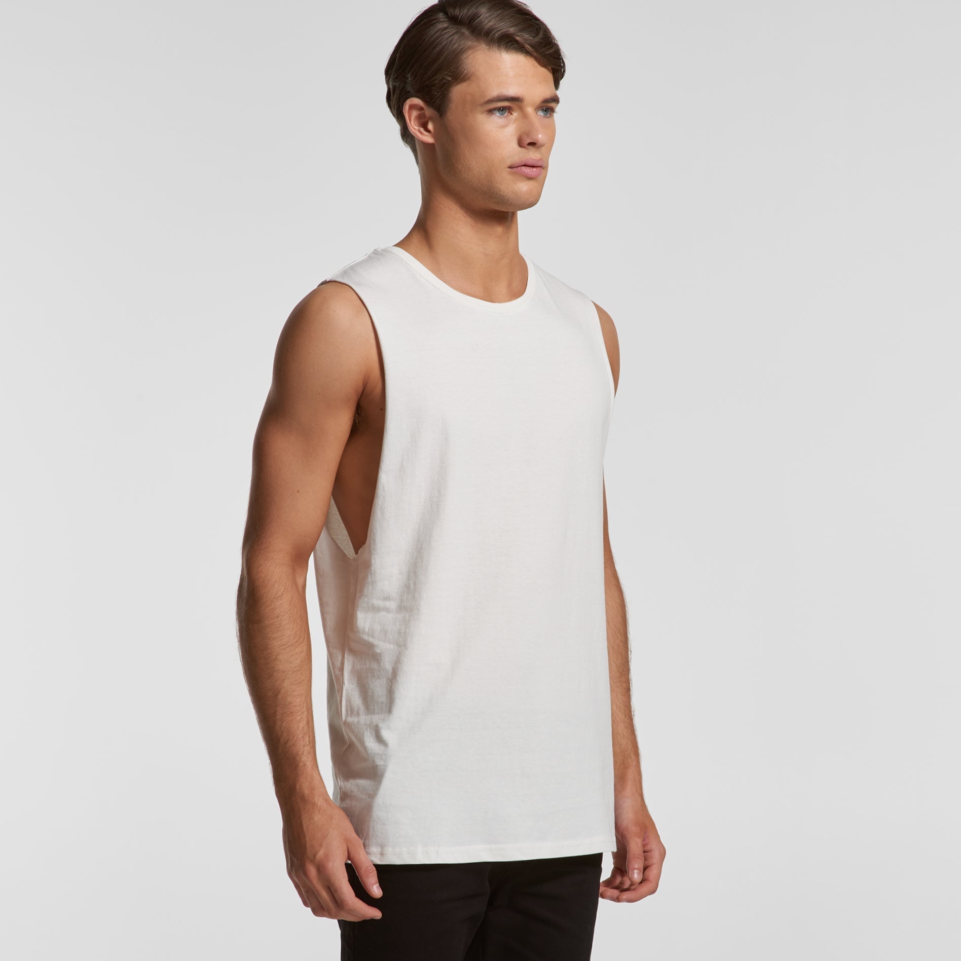 5025 BARNARD TANK TEE - kustomteamwear.com