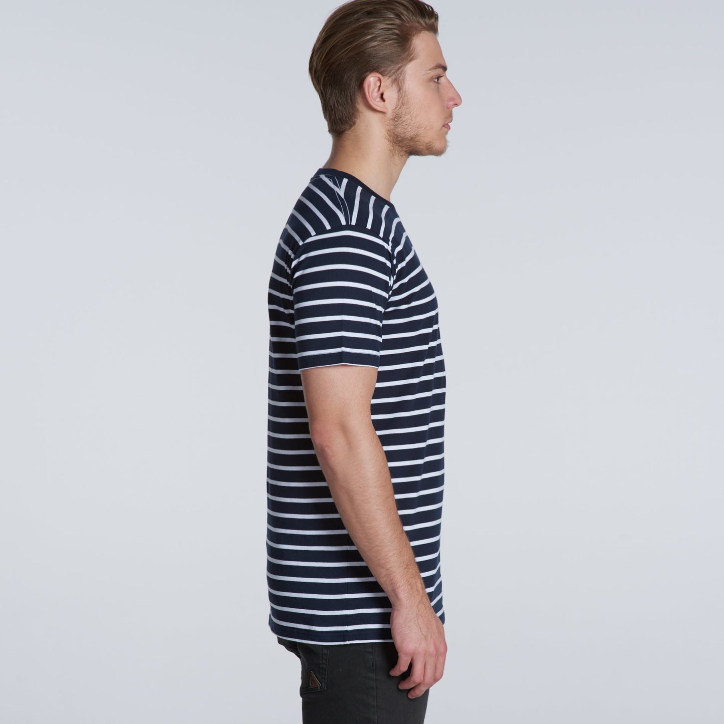 5028 STAPLE STRIPE TEE - kustomteamwear.com
