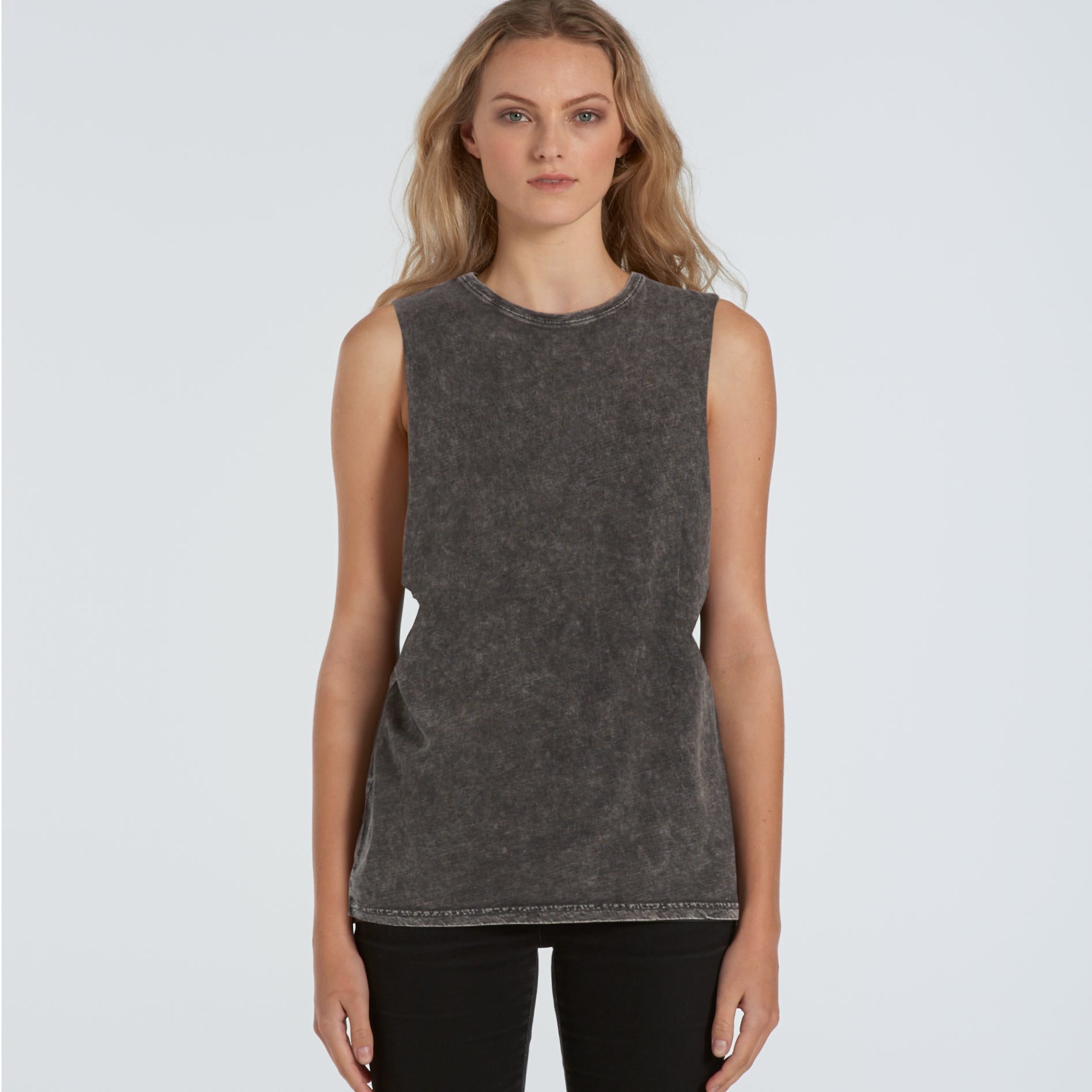 5039 STONE WASH BARNARD TANK - kustomteamwear.com