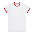 WHITE/RED