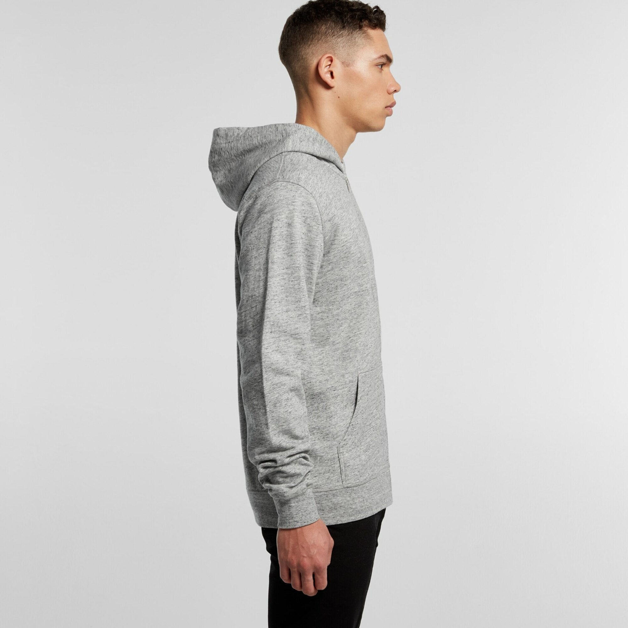 5124 FLECK ZIP HOOD - kustomteamwear.com