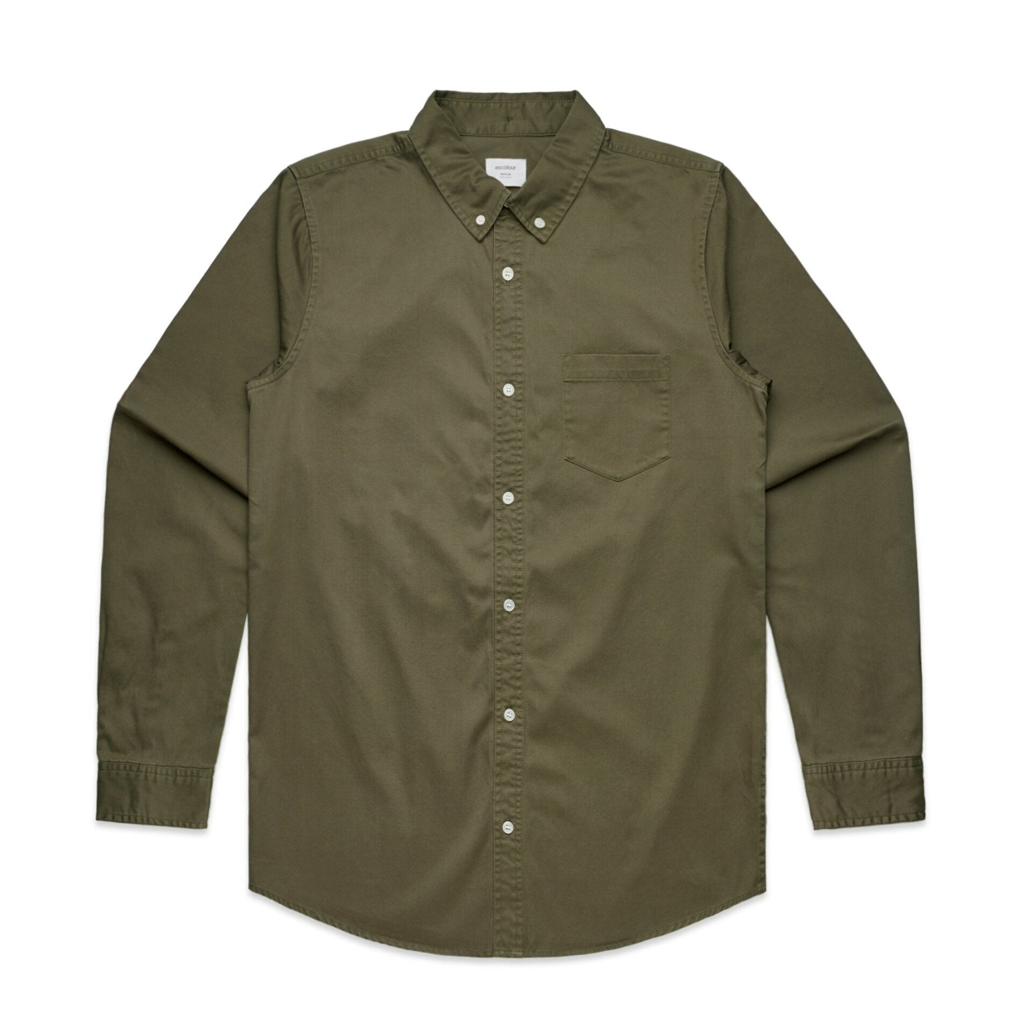 5414 DENIM WASH SHIRT - kustomteamwear.com