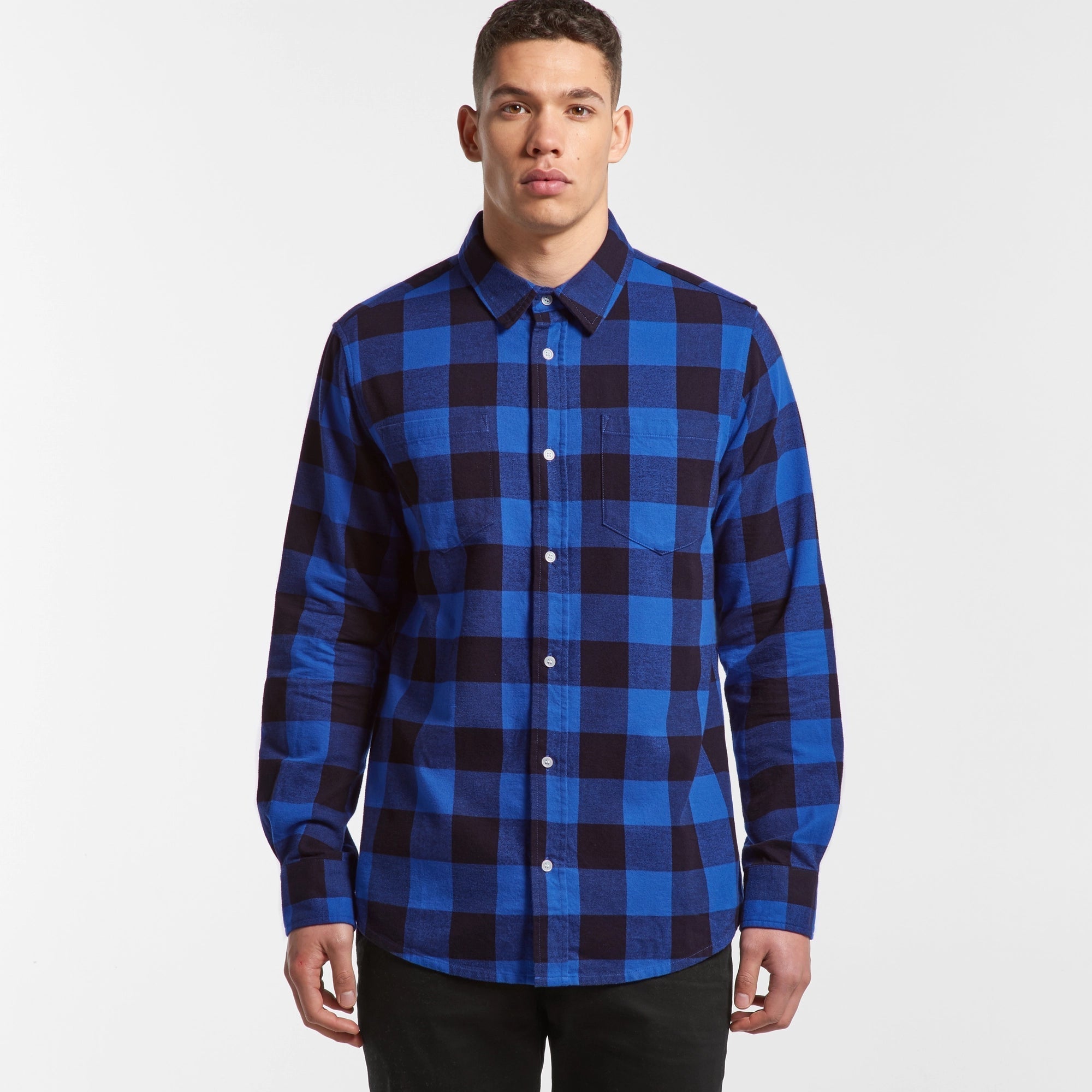 5417 CHECK SHIRT - kustomteamwear.com