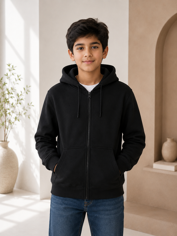 JB's KIDS P/C FULL ZIP HOODIE