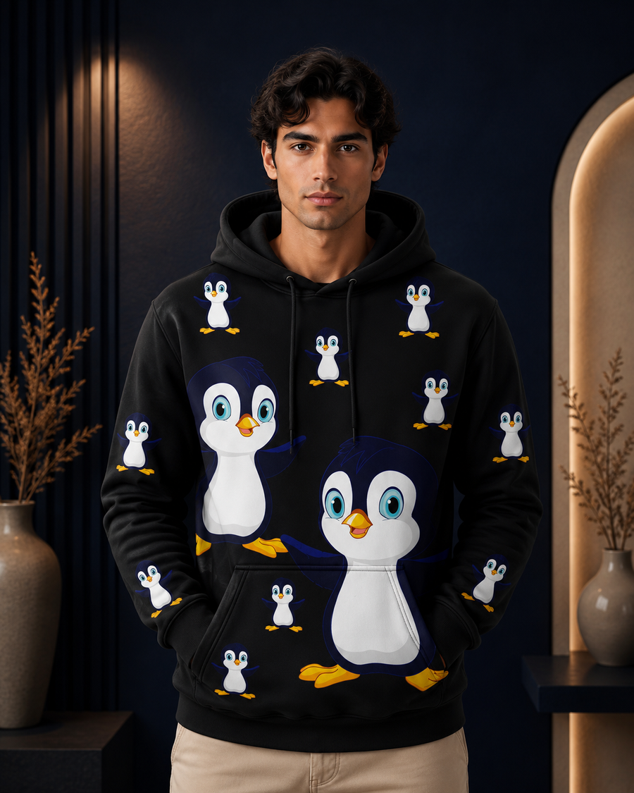 Pranksta Penguin Hoodies