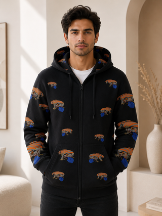 Bluey Lizard Full Zip Hoodies Jacket