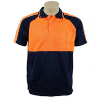 8060# HI VIS S/S POLO SHIRT - kustomteamwear.com