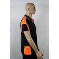 Black/Orange