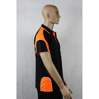 9068# HI VIS & WORK S/S POLO SHIRT - kustomteamwear.com