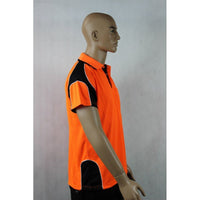 9068# HI VIS & WORK S/S POLO SHIRT - kustomteamwear.com