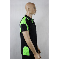 9068# HI VIS & WORK S/S POLO SHIRT - kustomteamwear.com