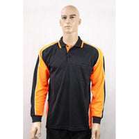 9072# HI VIS & WORK L/S POLO SHIRT - kustomteamwear.com