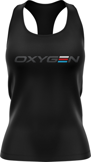 Oxygen Ladies Raceback Singlet Style 3