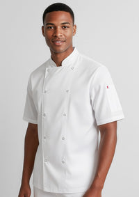 Zest Mens S/S Chef Jacket