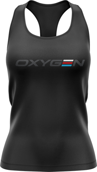Oxygen Ladies Raceback Singlet Style 3