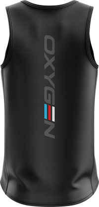 Oxygen Mens Singlet Style 3 Back Print