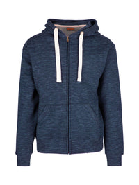 Mens Brushed Heavy Zip Fleece Hoodie - kustomteamwear.com