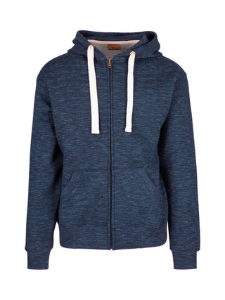 Mens Brushed Heavy Zip Fleece Hoodie - kustomteamwear.com