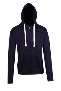 Mens Brushed Heavy Zip Fleece Hoodie - kustomteamwear.com