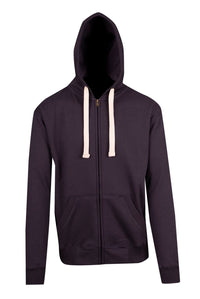 Mens Brushed Heavy Zip Fleece Hoodie - kustomteamwear.com