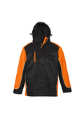 Black/Orange/White
