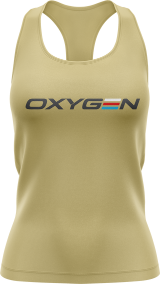 Oxygen Ladies Raceback Singlet Style 3