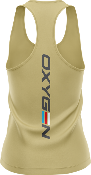 Oxygen Ladies Raceback Singlet Style 2