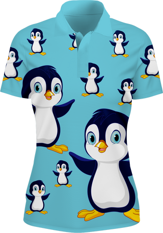 Pranksta Penguin Women's Polo