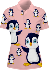 Pranksta Penguin Women's Polo