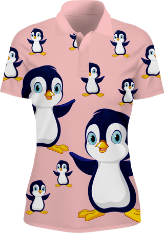 Pranksta Penguin Women's Polo