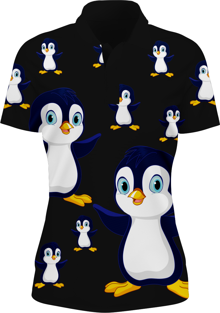Pranksta Penguin Women's Polo