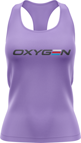 Oxygen Ladies Raceback Singlet Style 3