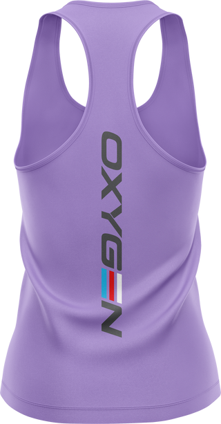 Oxygen Ladies Raceback Singlet Style 2