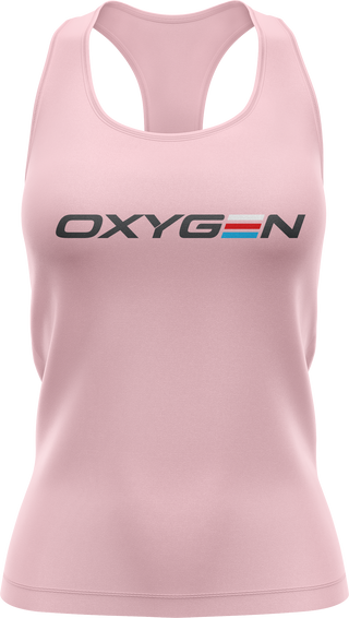 Oxygen Ladies Raceback Singlet Style 3