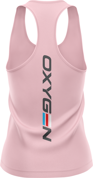 Oxygen Ladies Raceback Singlet Style 2