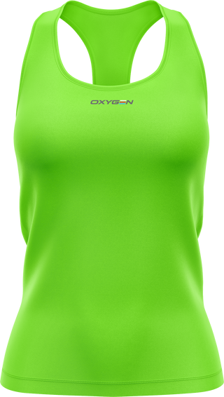 Oxygen Ladies Raceback Singlet Style 1