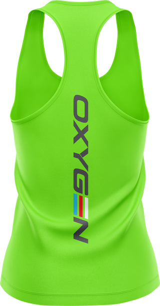 Oxygen Ladies Raceback Singlet Style 2