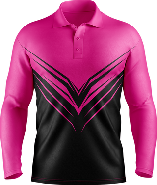 Hi Vis Elite Chevron Long Sleeve tshirt