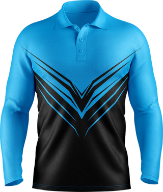 Hi Vis Elite Chevron Long Sleeve tshirt