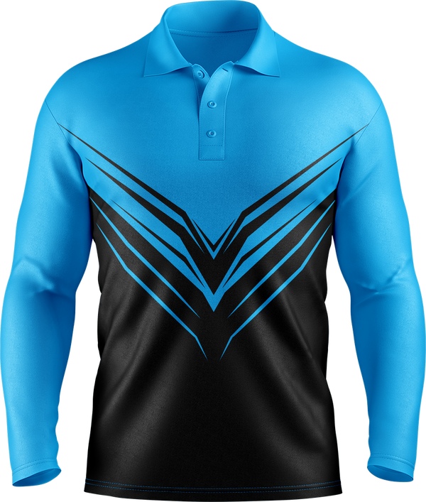 Hi Vis Elite Chevron Long Sleeve tshirt