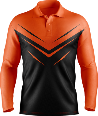 Hi Vis Athletic Chevron Long Sleeve tshirt