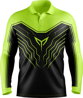 Hi Vis Tech Chevron Long Sleeve tshirt
