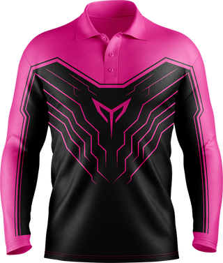 Hi Vis Tech Chevron Long Sleeve tshirt