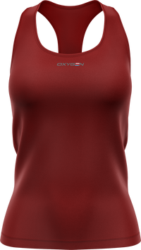 Oxygen Ladies Raceback Singlet Style 1