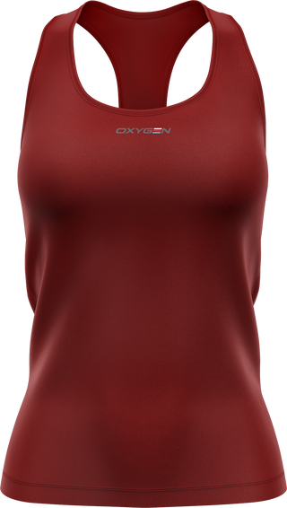Oxygen Ladies Raceback Singlet Style 1