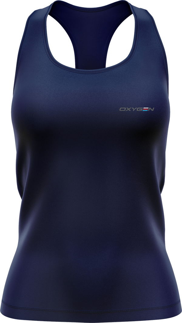 Oxygen Ladies Raceback Singlet Style 2