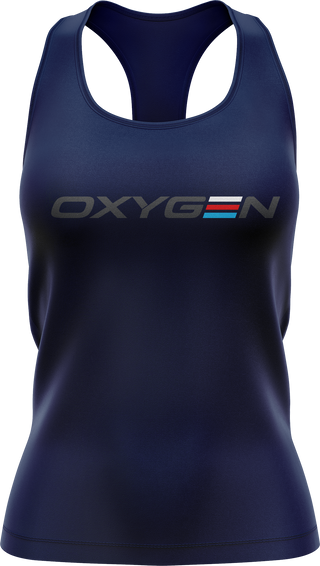 Oxygen Ladies Raceback Singlet Style 3