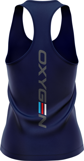 Oxygen Ladies Raceback Singlet Style 2